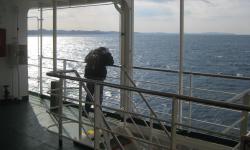 Featured image of post On the ferry on the bike
