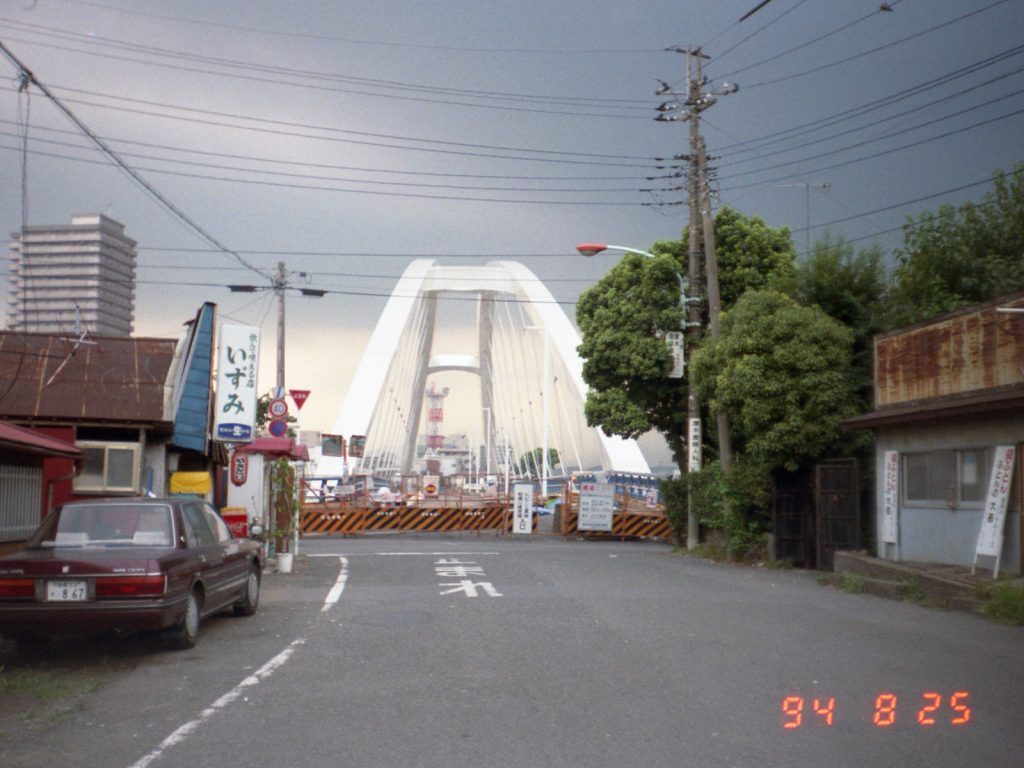 Ayumi Bridge under construction